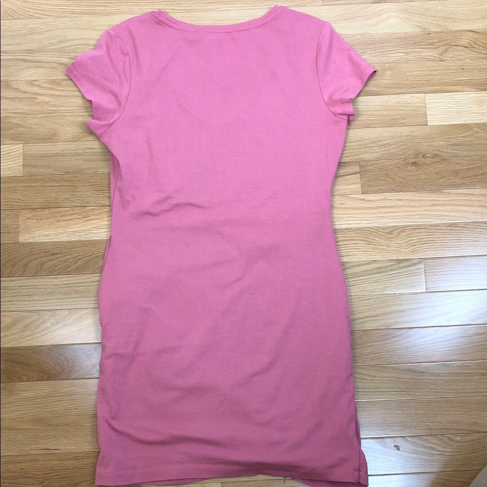 Athleta Central Dress Asymmetrical Pink Sz SP (DJ3) - Picture 9 of 9